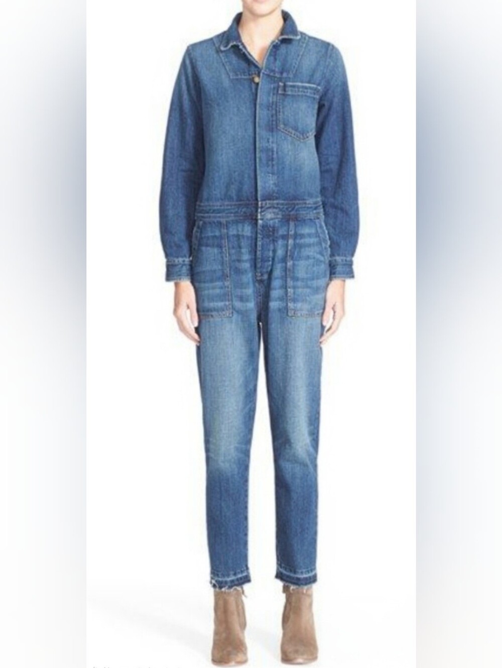 Current/Elliott The Basic Jailbird Jumpsuit Y2k look